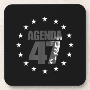 Agenda 47 Patriotic Trump: Wiederwahlkampagne Des Getränkeuntersetzer