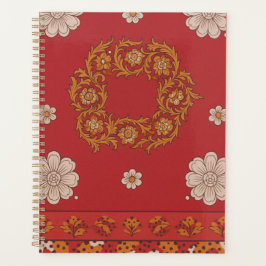 agenda com estampa red planer