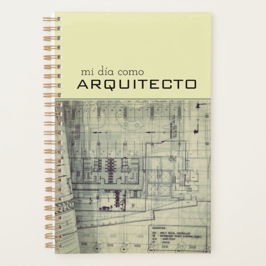 Agenda de Aquitecto Planer (Vorderseite)