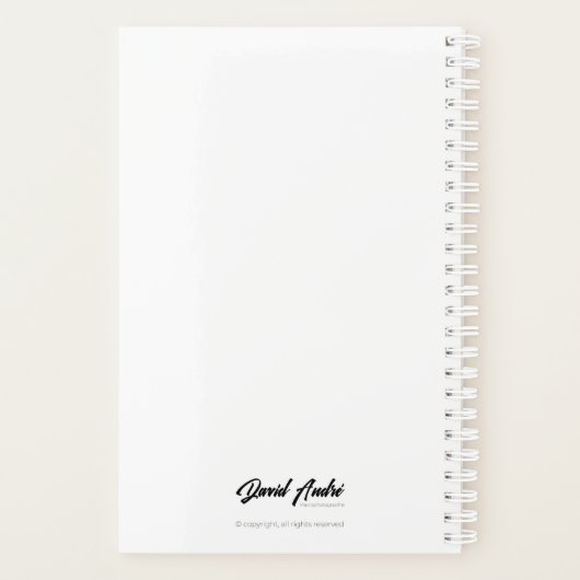 Agenda Demi-deuil Planer (Rückseite)