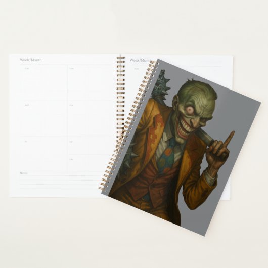 AGENDA ESPIRAL PALHAÇO PLANER (Anzeige)