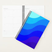 Agenda Espiro Foto Desenho Degrade Azul Planer (Anzeige)