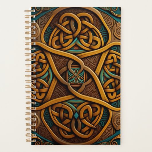 Agenda estilo Celta - Design #1 Planer (Vorderseite)