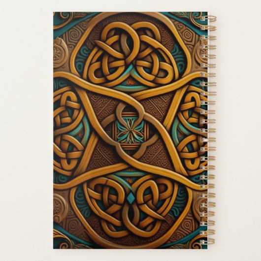 Agenda estilo Celta - Design #1 Planer (Rückseite)