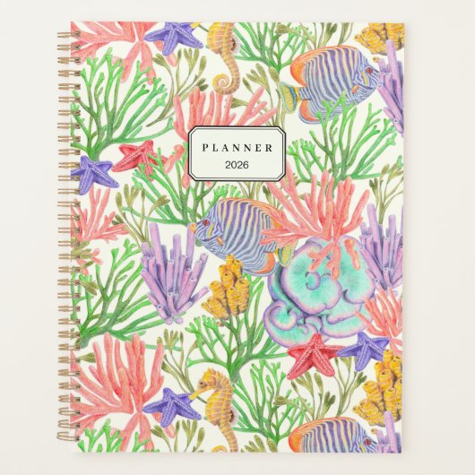 Agenda Fondo del mar Planer (Vorderseite)