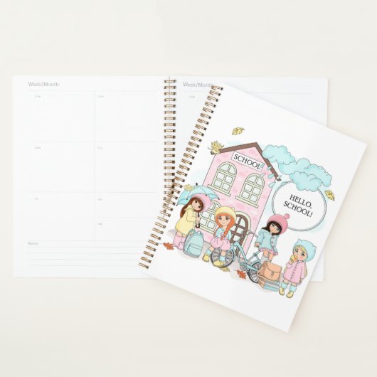 Agenda " Hello School " Planer (Anzeige)