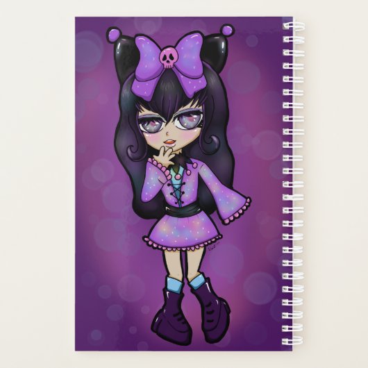Agenda Kuromi Chibi Planer (Rückseite)