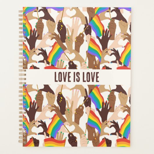 Agenda PRIDE Planer (Vorderseite)