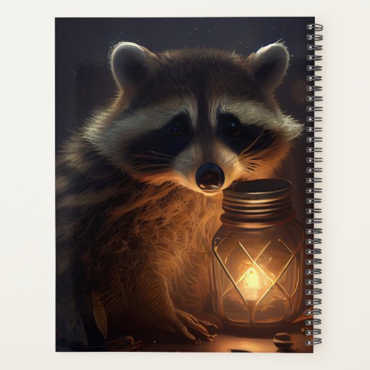 Agendas Raccoon Planer (Rückseite)
