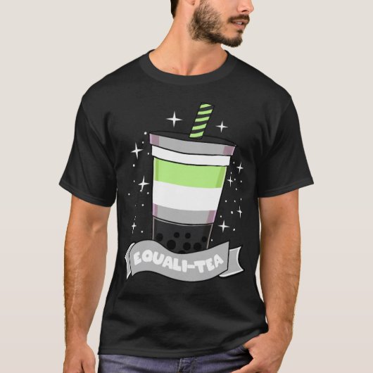 Agender Bubble Tee Agender Pride Abenteuer muss (Vorderseite)