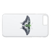 Agender Flag Swallowtail Butterfly Case-Mate iPhone Hülle (Rückseite (Horizontal))