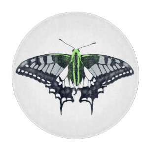 Agender Flag Swallowtail Butterfly Schneidebrett