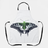 Agender Flag Swallowtail Butterfly Schürze (Vorderseite)