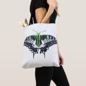 Agender Flag Swallowtail Butterfly Tasche (Von Nahem)