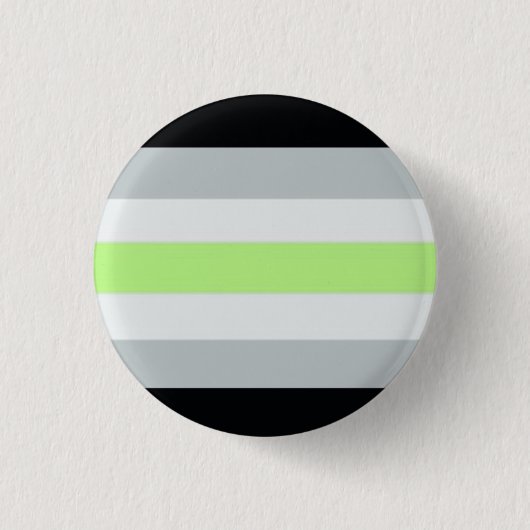 Agender Flagge Button (Vorderseite)