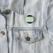 Agender Flagge Button (Beispiel)