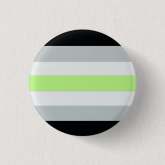 Agender Flagge Button