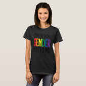 Agender Non Binary Pride Error 404 Gender Not Foun T-Shirt (Vorne ganz)