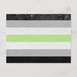 Agender Postkarte