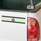 Agender Pride Autoaufkleber (Auf Lkw)