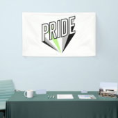 Agender Pride Burst Banner (Messeveranstaltung)