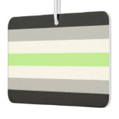 Agender Pride Flag Autolufterfrischer (Links)