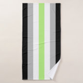 Agender Pride Flag Badehandtuch (Badehandtuch)