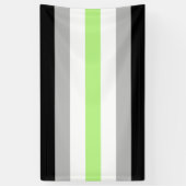 Agender Pride Flag Banner (Vertikal)