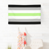 Agender Pride Flag Banner (Insitu)