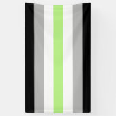 Agender Pride Flag Banner (Vertikal)