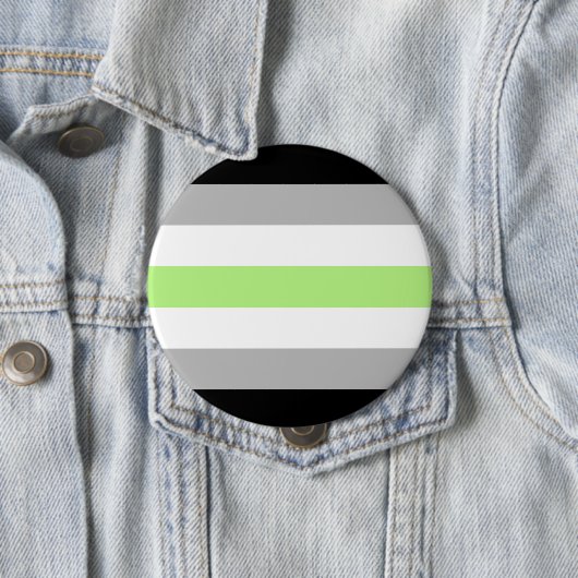 Agender Pride Flag Button (Beispiel)