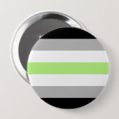 Agender Pride Flag Button (Vorne & Hinten)
