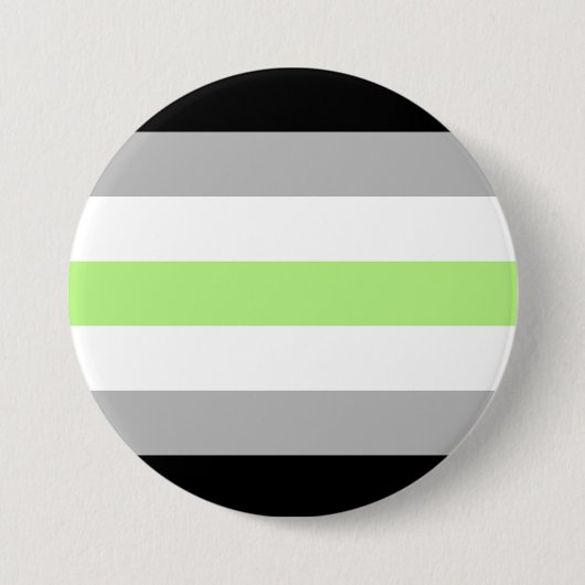 Agender Pride Flag Button (Vorderseite)