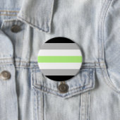 Agender Pride Flag Button (Beispiel)