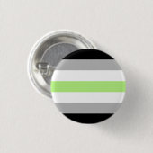 Agender Pride Flag Button (Vorne & Hinten)