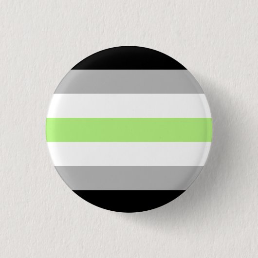 Agender Pride Flag Button (Vorderseite)