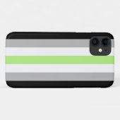 Agender Pride Flag Case-Mate iPhone Hülle (Rückseite (Horizontal))