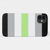 Agender Pride Flag Case-Mate iPhone Hülle (Rückseite (Horizontal))