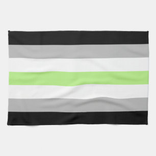 Agender Pride Flag Geschirrtuch