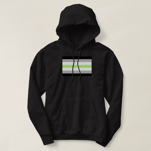 Agender Pride Flag Hoodie (Design vorne)