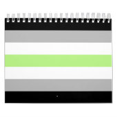 Agender Pride Flag Kalender (Titelbild)
