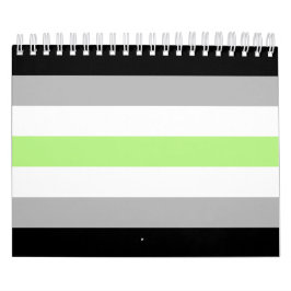 Agender Pride Flag Kalender