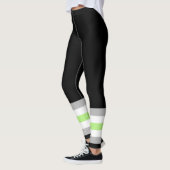 Agender Pride Flag Leggings (Links)