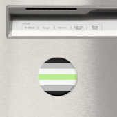 Agender Pride Flag Magnet (In Situ (Geschirrspüler))