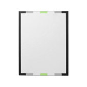 Agender Pride Flag Notizblock (Rotiert)
