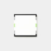 Agender Pride Flag Post-it Klebezettel (Vorderseite)