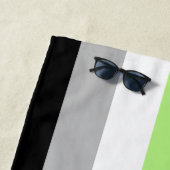 Agender Pride Flag Strandtuch (Beispiel)