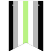Agender Pride Flag Wimpelkette (Dritte Fahne)
