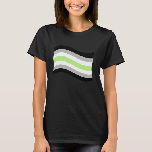 Agender Pride T-Shirt (Vorderseite)