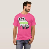 Agender Pride T-Shirt (Vorne ganz)